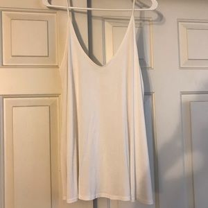 UO Oversized Ivory Tank